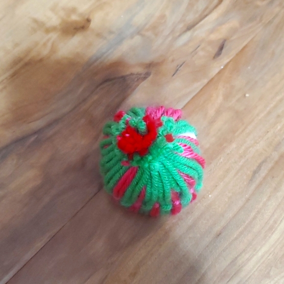 Pink and Green Hat Decor - Picture 2 of 2